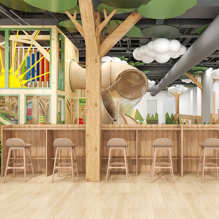 Play Cafe Structures in Washington, USA factory